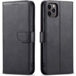 Juodas atverčiams dėklas Samsung A135 A13 4G "Wallet "