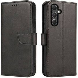Juodas atverčiams dėklas Samsung A175 A17 4G / A176 A17 5G / A185 A18 4G / A186 A18 5G "Wallet "