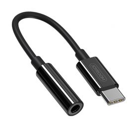 Juodas Audio adapteris Joyroom SH-C1 Type-C to 3.5mm