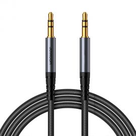 Juodas audio kabelis Joyroom SY-A08 3,5mm to 3,5mm 1.2m