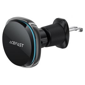 Juodas automobilinis laikiklis-įkroviklis Acefast D31 MagSafe 15W