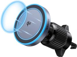 Juodas automobilinis laikiklis-įkroviklis Ugreen W708 MagSafe 15W (35970)