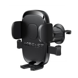 Juodas automobilinis telefono laikiklis Acefast D56 (air vent)