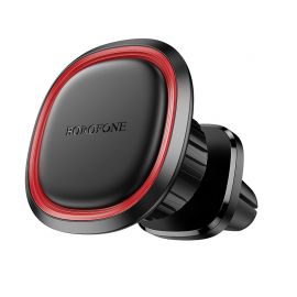 Juodas automobilinis telefono laikiklis Borofone BH124 (air vent)