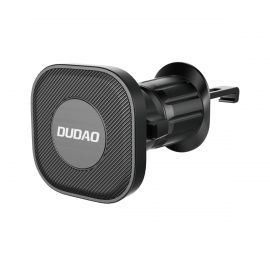 Juodas automobilinis telefono laikiklis Dudao F6+ (air vent)