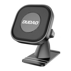 Juodas automobilinis telefono laikiklis Dudao F6C (dashboard)