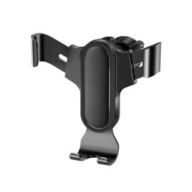 Juodas automobilinis telefono laikiklis Dudao F7s (air vent)