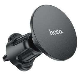 Juodas automobilinis telefono laikiklis Hoco H12 (air vent)