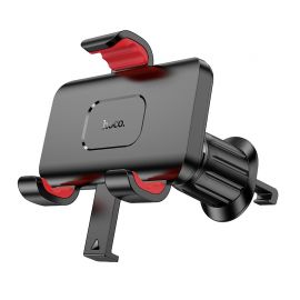 Juodas automobilinis telefono laikiklis Hoco H21
