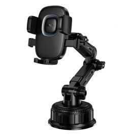 Juodas automobilinis telefono laikiklis Hoco H89 (dashboard)