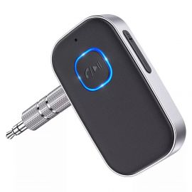 Juodas AUX Bluetooth laisvų rankų imtuvas Reach BR-1