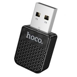 Juodas belaidis CarPlay adapteris Hoco HU3