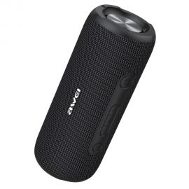 Juodas bluetooth nešiojamas garsiakalbis Awei Y669 31W