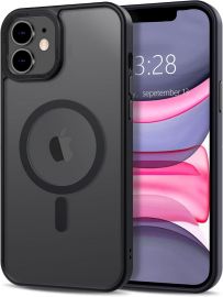 Juodas dėklas Apple iPhone 11 "Matte MagSafe"
