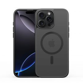 Juodas dėklas Apple iphone 16 Pro "Dux Ducis Yind"