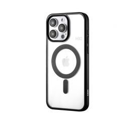 Juodas dėklas Apple iPhone 16 Pro Max "HDD Electro MagSafe"