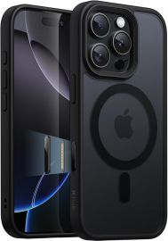 Juodas dėklas Apple iPhone 16 Pro Max "Matte MagSafe"