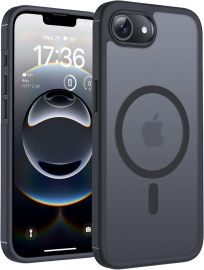 Juodas dėklas Apple iPhone 16e "Matte MagSafe"