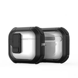 Juodas dėklas Dux Ducis PECN skirtas Apple AirPods 4