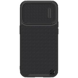 Juodas dėklas Nillkin Textured S telefonui Apple iPhone 14 Pro Max