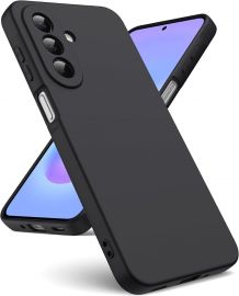 Juodas dėklas Samsung A276 A27 5G "Liquid Silicone" 1.5mm