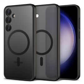 Juodas dėklas Samsung S731 S25 FE "Matte MagSafe"