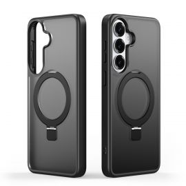 Juodas dėklas Samsung S947 S26 Plus "Dux Ducis Yind Magnetic Stand"