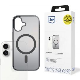 Juodas dėklas telefonui Apple iPhone 17 "3mk Frosty MagCase"