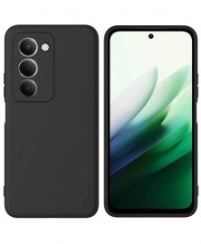 Juodas dėklas Xiaomi Redmi 15 4G / Redmi 15 5G "Liquid Silicone" 1.5mm