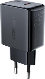 Juodas įkroviklis Acefast A1 PD20W USB-C