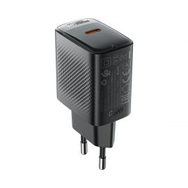 Juodas įkroviklis Acefast A104 25W GaN USB-C