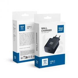 Juodas įkroviklis Blue Star 20W USB-C 