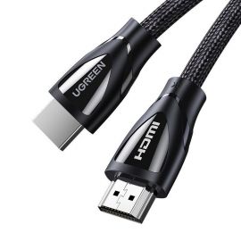 Juodas kabelis Ugreen HD140 HDMI to HDMI (HDMI 2.1 8K@60Hz) 1.0m