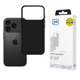 Juodas matinis dėklas Apple iPhone 17 Pro "3MK Matt"