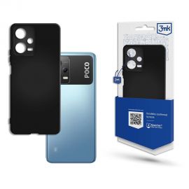 Juodas matinis dėklas Xiaomi Poco X5 5G "3MK Matt"