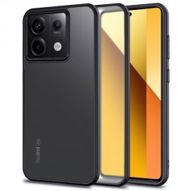 Juodas matinis dėklas Xiaomi Redmi Note 15 Pro Plus 5G "Matte"