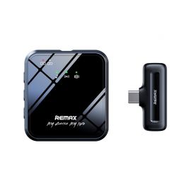 Juodas mikrofonas Remax K11 USB-C