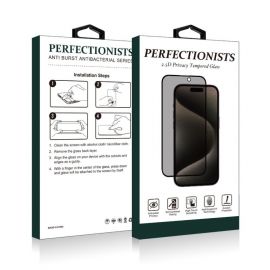 Juodas privatumo apsauginis stiklas Samsung A276 A27 5G "2.5D Privacy Perfectionists"