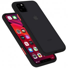 Juodas-raudonas dėklas Apple iPhone 11 Pro "Mercury Peach Garden Bumper"