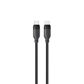 Juodas USB kabelis Acefast C16-03 USB-C to USB-C 1.2m