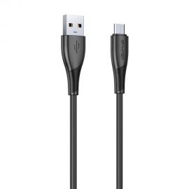 Juodas USB kabelis Awei CL-182M USB to MicroUSB 1.0m