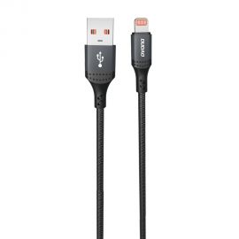 Juodas USB kabelis Dudao L3SL USB-A to Lightning 3A 1.2m