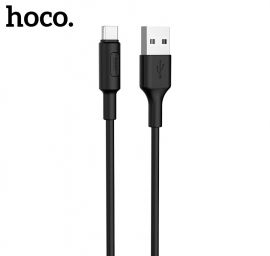 Juodas USB kabelis Hoco X25 Type-C 1.0m