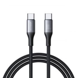 Juodas USB kabelis Joyroom S-A28 USB-C to USB-C 60W 2.0m