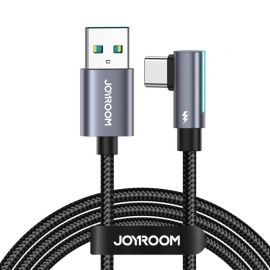 Juodas USB kabelis Joyroom S-AC027A17 USB to USB-C 3A 1.2m