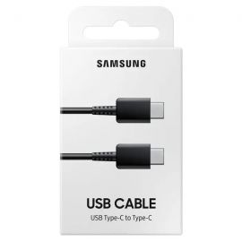 Juodas USB kabelis originalus Samsung EP-DA705 Type-C-Type-C 1.0m