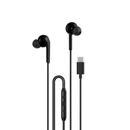 Juodos ausinėss Dudao X3C+ USB-C 