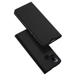 Juodos spalvos atverčiamas dėklas Samsung Galaxy A217 A21s "Dux Ducis Skin Pro"