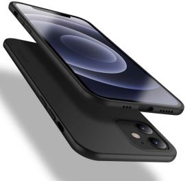 Juodos spalvos dėklas Apple iPhone 12 / 12 Pro "X-level Guardian"