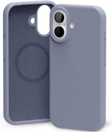 Levandos pilkas dėklas Apple Iphone 17 "Mercury Pure Magsafe Silicon"